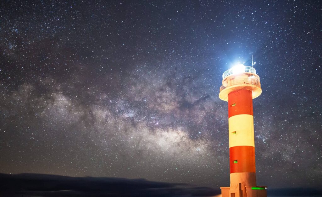 psychological safety - image of a lighthouse beacon in the dark